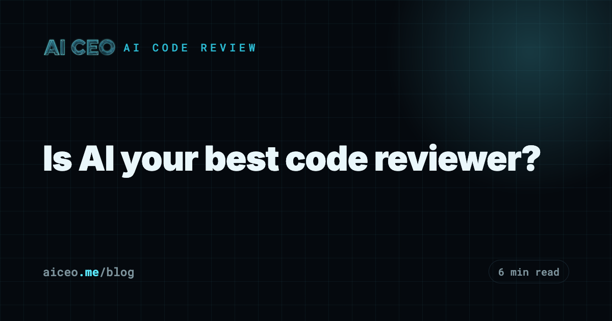 Is AI your best code reviewer?