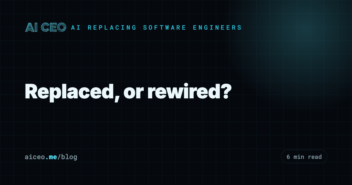 Replaced, or rewired?